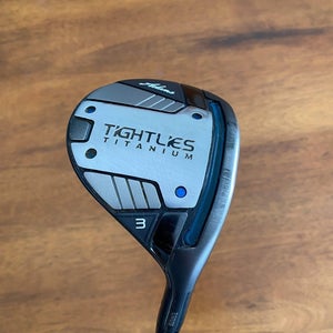 Adams TightLies Titanium Fairway Wood 15 Bassara 55g Stiff Flex 42.25 +HC NICE