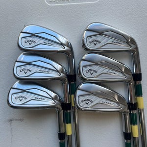 Callaway Elyte Iron Set 5-PW Vector 90g Stiff Flex Standard NICE