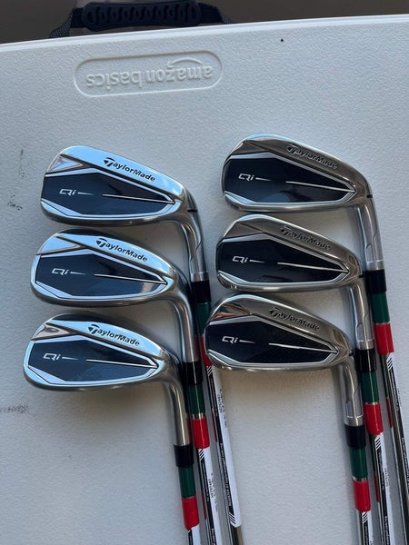 Taylormade Qi Iron Set 5-PW KBS Max MT 85 Regular Flex Standard NICE