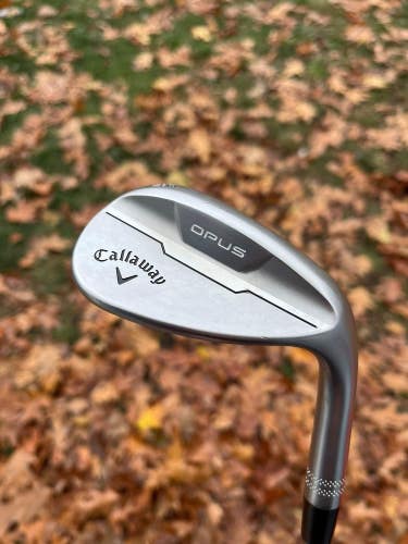 Callaway Opus Brushed Chrome Lob Wedge 58/12 DG Mid Wedge Flex 35 NICE