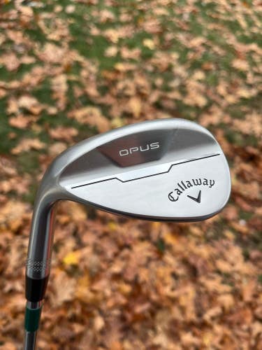 Callaway Opus Chrome Gap Wedge 52/10 DG Mid Wedge Flex Lefty 35.75 MINT