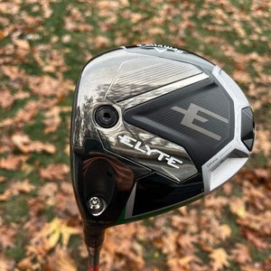 Callaway Elyte Driver 10.5 Denali 50g Regular Flex Lefty 45.25 +HC NICE