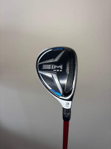 Taylormade SIM Max 3 Hybrid 19 Matrix Ozik Altus Upgrade Stiff Flex 40.5 NICE
