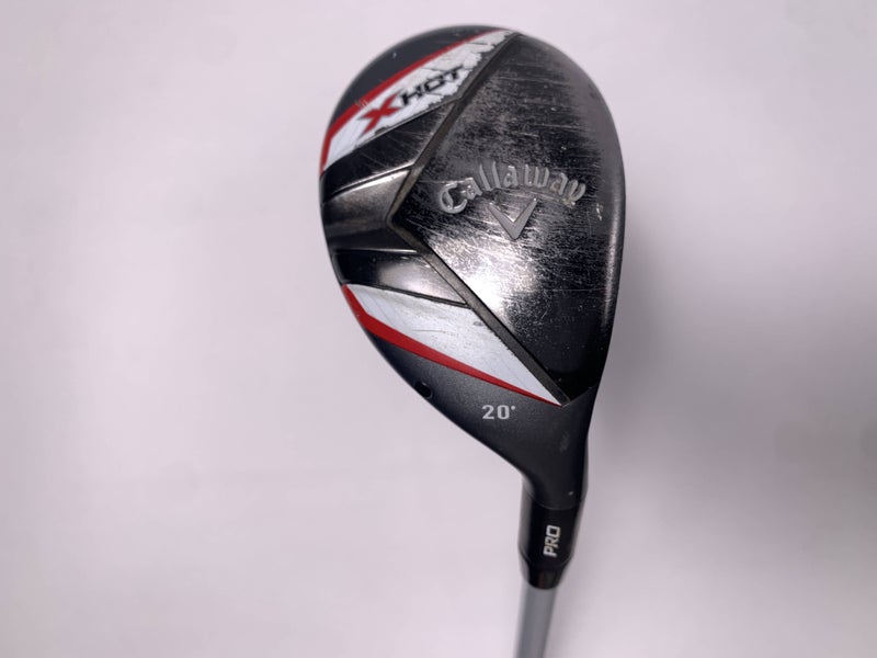 Callaway X Hot 19 3 Hybrid 20* Project X PXv 6.0 Stiff Graphite Mens RH