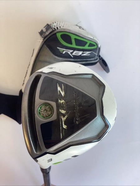 TaylorMade RBZ Lefthanded LH Fairway 3 Wood 15* With Regular Graphite Shaft