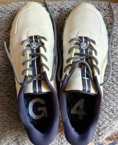 Excellent Condition Men's G/FORE MG4+ Monochrome Camo Golf Shoes - Deep Sea Camo - Size 8.0 (Used)