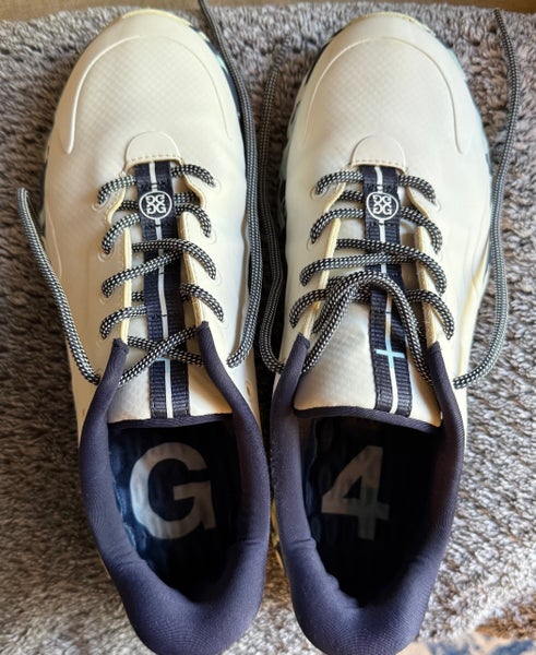 Excellent Condition Men's G/FORE MG4+ Monochrome Camo Golf Shoes - Deep Sea Camo - Size 8.0 (Used)