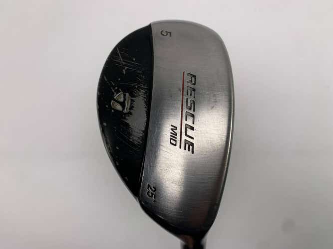 TaylorMade Rescue Mid 5 Hybrid 25* UG65 Regular Graphite Mens RH