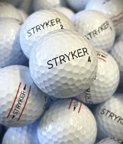 50 Near Mint Stryker AAAA Used Golf Balls