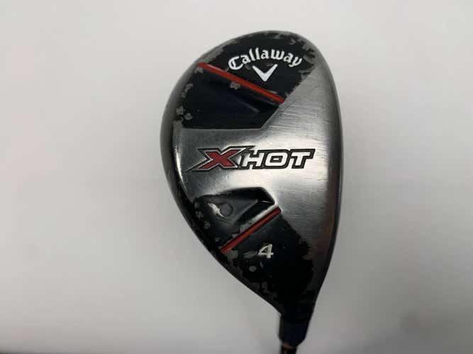 Callaway X Hot 4 Hybrid 22* Uniflex Graphite Mens RH Midsize Grip