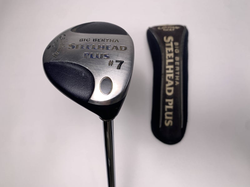 Callaway Steelhead Plus 7 Fairway Wood 21* Regular Steel Mens RH HC Midsize Grip