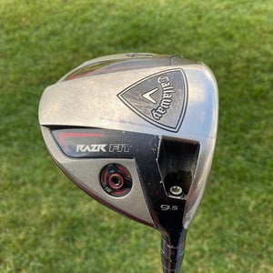 Callaway Razr Fit Driver 9.5 Aldila RIP'D NV 60g Stiff Flex 44.75 NICE