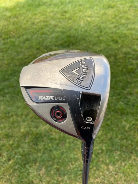 Callaway Razr Fit Driver 9.5 Aldila RIP'D NV 60g Stiff Flex 44.75 NICE
