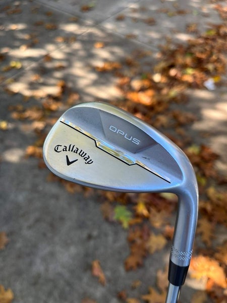 Callaway Opus Brushed Chrome Gap Wedge 52 / 10 DG Mid 115 Wedge Flex 35.5 NICE