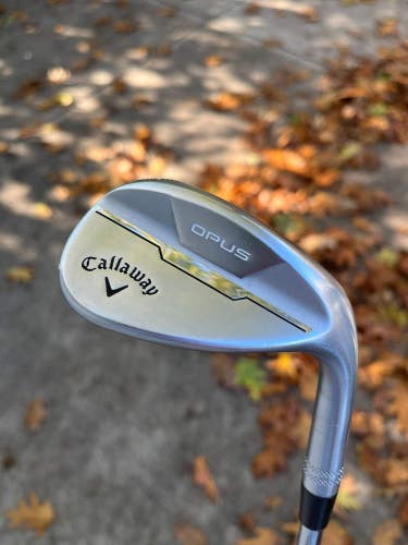 Callaway Opus Brushed Chrome Lob Wedge 58 / 10 DG Mid 115 Wedge Flex 35 NICE