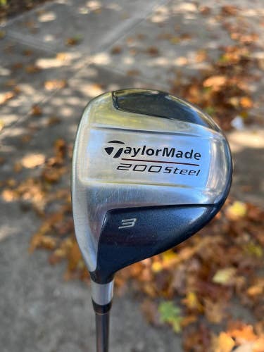 Taylormade 200 Steel 3-Wood Regular Flex Lefty 43 NICE