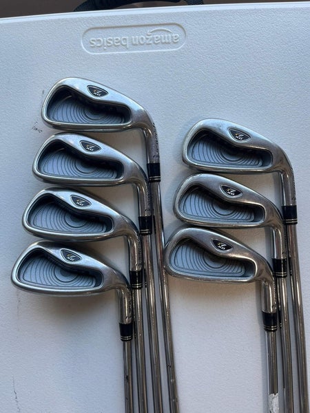 Taylormade R7 XD Iron Set 3-PW (no 8 iron) Stiff Flex +1/2 NICE