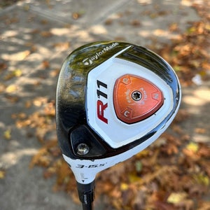 Taylormade R11 3-Wood 15.5 Blur 70 Stiff Flex Lefty 42.5