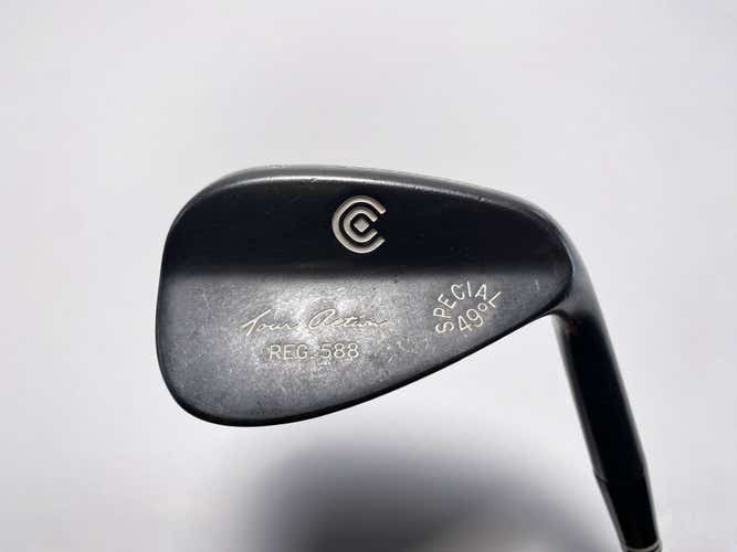 Cleveland 588 Black Melonite Pitching Wedge PW 49 Bounce DG Wedge Steel Mens RH