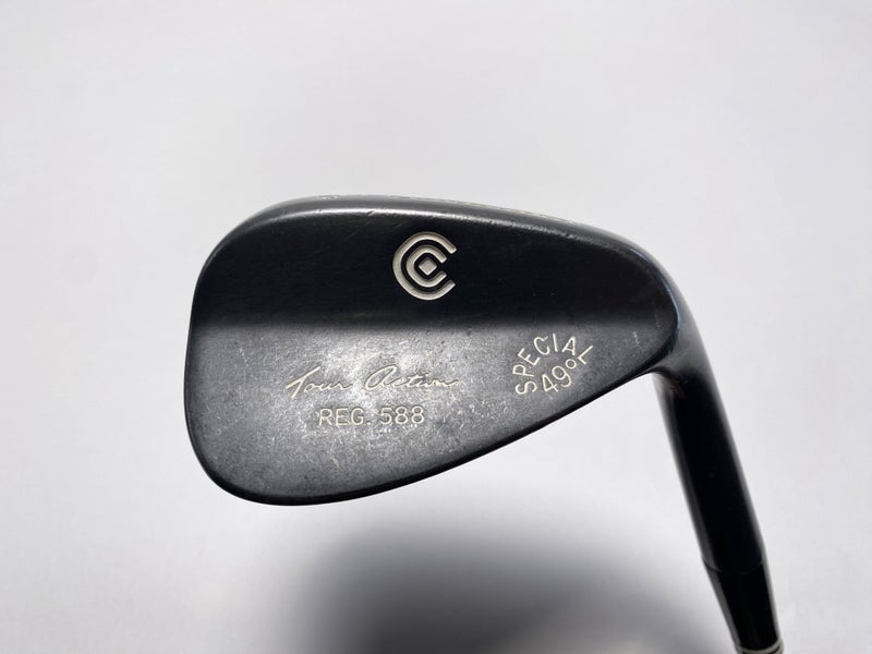 Cleveland 588 Black Melonite Pitching Wedge PW 49 Bounce DG Wedge Steel Mens RH