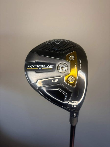 Callaway Rogue ST LS HL 3-Wood 16.5 Tensei White AV 75 Stiff Flex 43 +HC NICE