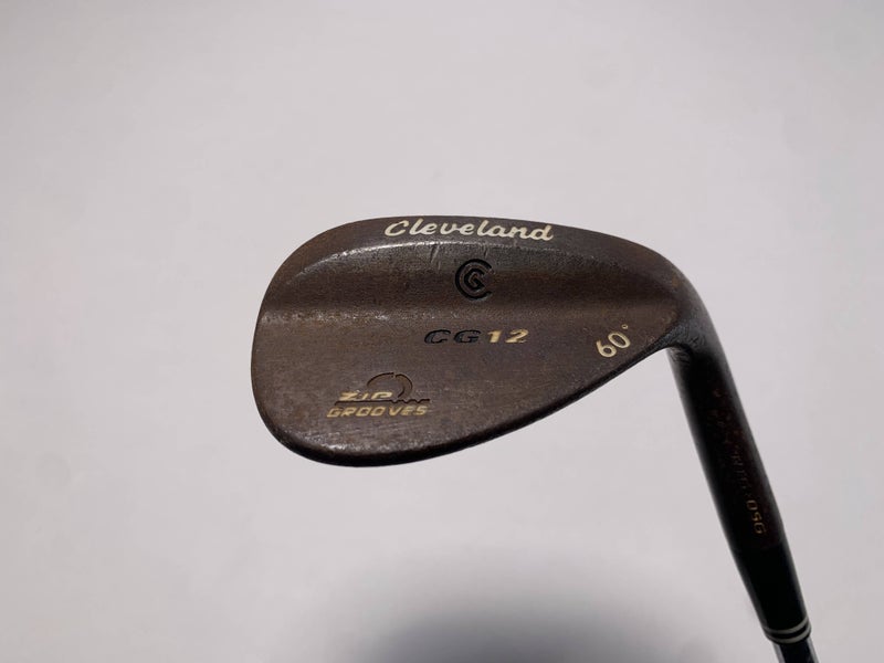Cleveland CG12 Raw Lob Wedge LW 60* Traction Wedge Steel Mens RH