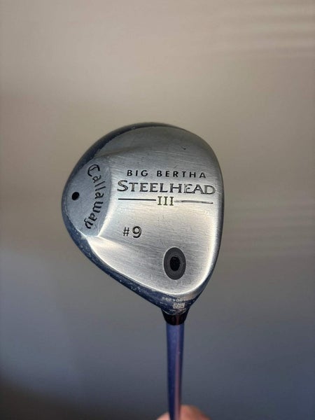 Callaway Big Bertha Steelhead III 9-Wood Graphite Ladies Flex 40.5