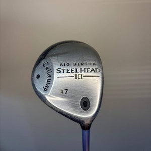 Callaway Big Bertha Steelhead III 7-Wood Graphite Ladies Flex 41
