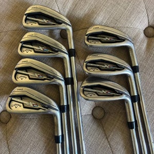 Callaway XR Pro Iron Set 4-PW KBS Tour V 90g Stiff Flex STD READ