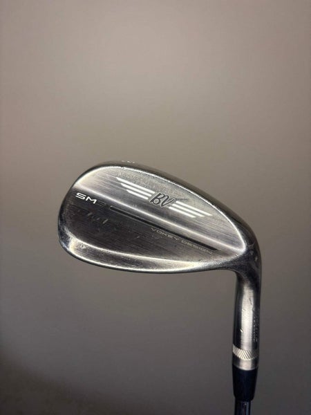 Titleist Vokey SM9 Brushed Steel Lob Wedge 58 / 14K Wedge Flex 35 NICE