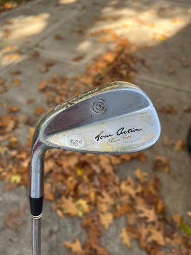 Cleveland Tour Action Reg 588 Sand Wedge 56 Wedge Flex Lefty 35.25