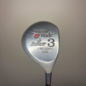 Taylormade Tour Preferred Burner 3-Wood 15 Graphite Stiff Flex 42 NICE