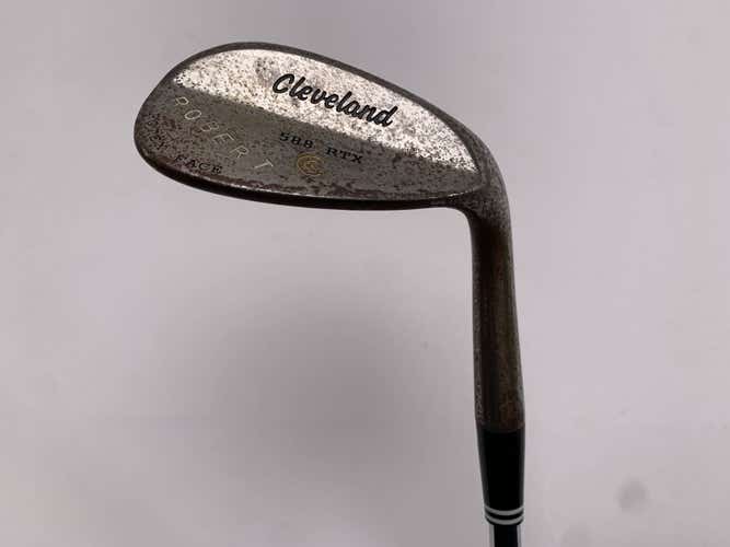 Cleveland 588 Chrome Raw Sand Wedge SW 56* 10 DG S400 Wedge Steel Mens RH