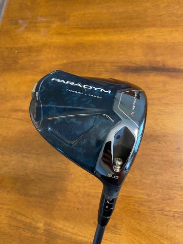 Callaway Paradym Driver 9 Hzrdus 50g Stiff Flex 44.5 +HC NICE