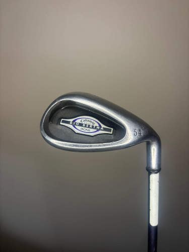 Callaway 2002 Big Bertha Womens Sand Wedge 54 RCH 65 Ladies Flex 34.25 NICE