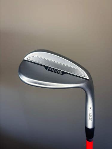 Ping s159 Chrome Lob Wedge 58 / 10S Black Dot Z-Z115 Wedge Flex 35 MINT