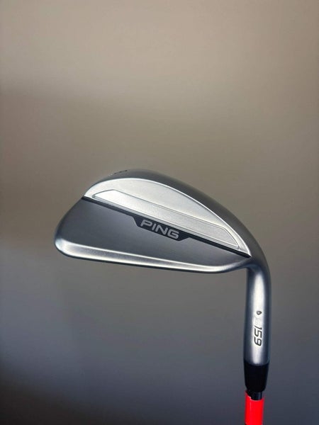 Ping s159 Chrome Lob Wedge 58 / 8E Black Dot Z-Z115 Wedge Flex 35 MINT
