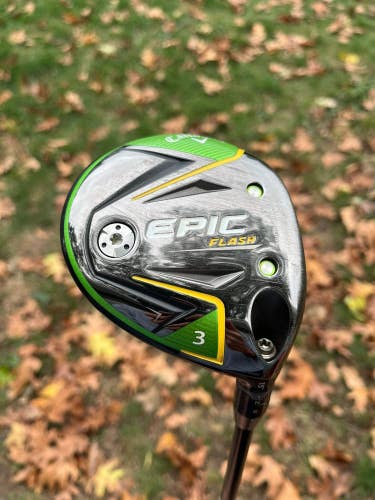 Callaway Epic Flash 3-Wood 15 Tensei AV Blue 75 Regular Flex 42.75 +HC NICE