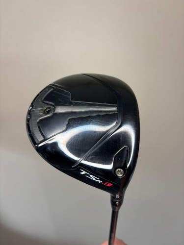 Titleist TSr3 Driver 9 HZRDUS Black 60g Stiff Flex 45.25 +HC NICE