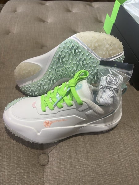 G/Fore Ladies G/18 Golf Shoe Snow/Multi Color Size 7.5 NEW