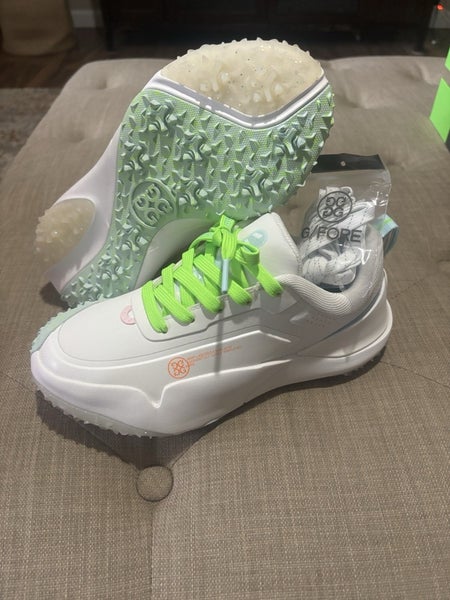 G/Fore Ladies G/18 Golf Shoe Snow/Multi Color Size 7 NEW