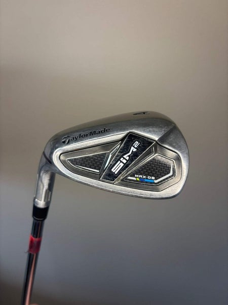 Taylormade SIM2 Max OS Gap Wedge 48 KBS Max MT Regular Flex Lefty 35.25 NICE