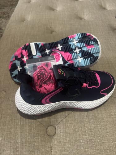 G/Fore Ladies MG4X2 Nylon Hybrid Golf Cross Trainer Twilight/Pink Size 7 NEW