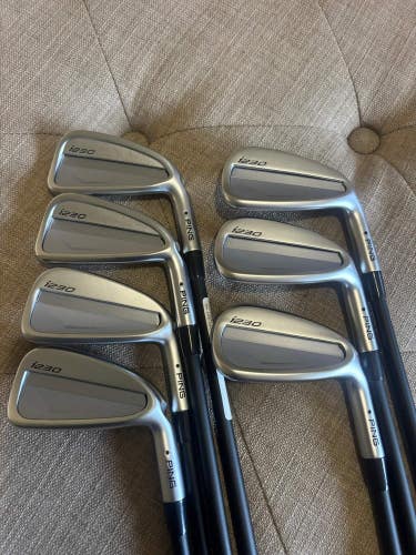 Ping i230 Iron Set 4-PW Black Dot Alta CB AWT SR Senior Flex STD NEW