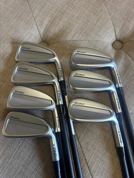 Ping i230 Iron Set 4-PW Black Dot Alta CB AWT SR Senior Flex STD NEW