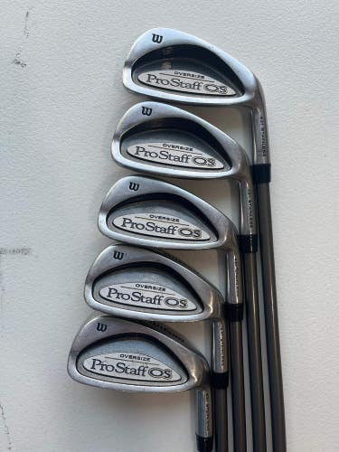 Wilson Pro Staff OS Iron Set 4-8 Regular Flex Standard NICE