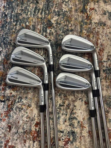 Ping i240 Iron Set 5-PW Black Dot Modus Tour115 Stiff Flex +1/4″ MINT