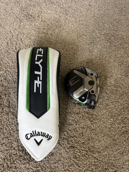 Callaway Elyte Triple Diamond 3 Wood 15° Head Only +HC MINT