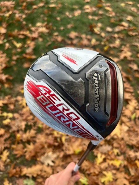 Taylormade Aeroburner TP Driver 9.5 Ozik White Tie Stiff Flex 45.25