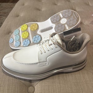G/Fore Men’s LTD RELEASE GALLIVAN2R Split Toe Golf Shoe White Size 10 NEW